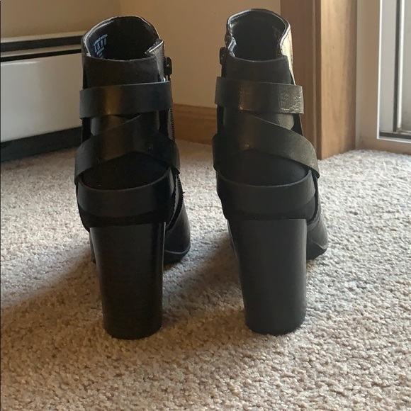 High Heeled Black Bootie - Picture 2 of 3